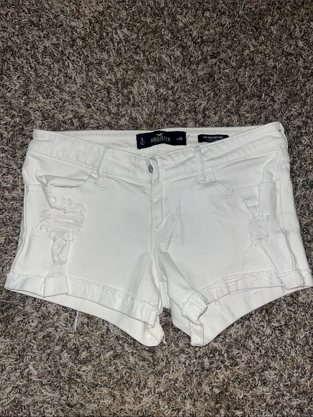 Hollister Low Rise Midi Short